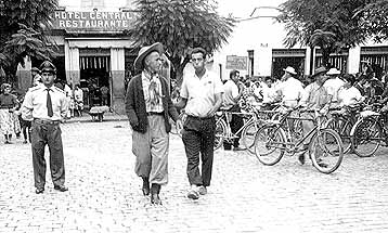 Dito Lopes de chapu em 1961